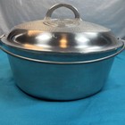 Vintage Beautiful Griswold Cast Aluminum  8 With Bold Label On Lid