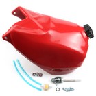 Red Plastic Gas Fuel Tank Cap Petcock More For Honda Atc 350x All Years