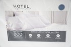 Hotel Signature Sateen 800 Thread Count Cotton 6-piece Sheet Set Q Queen White