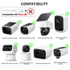 25ft Power Cable For Eufy Solocam S220 s340  C210  Power Extension Cable For Euf