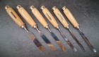 Kirschen Two Cherries Chisels - Set Of 6 -  8  10  12  16  20  22 Mm 