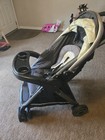Graco P1213 Single Stroller Gray black W  Canopy Tray  Basket  5-point