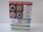 Vtg Old 1997 Nabisco Cream Of Wheat Empty Paper Advertising Movie Food Prop Box