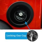 Locking Gas Cap  Lock Fuel Cap For Wrangler Jk Tj Liberty For Jeep   Chrysler