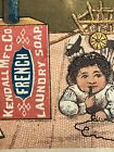 Victorian Trade Card Kendall Mfg Providence Ri Soapine    best Soap Ever Made    A99