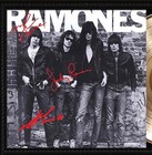Ramones Cherry Wood Reproduction Signature Record Display