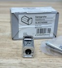 Hansgrohe Addstoris Bathroom Single Robe Towel Hook Square Chrome  Wall Mounted