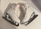 Jackson Ultima Mark 1 Softskate Girls Figure Ice Skate Size 12j White pink Wow 