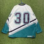 Vintage Anaheim Mighty Ducks Jersey Mens 56 Xl Hockey Authentic Center Ice Ccm
