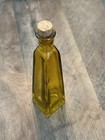 Vintage Bottle With Cork - Amber - 7 In Tall