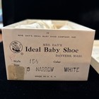 Mrs  Day s Ideal Baby Shoes Vintage In Original Box Size 3 Shoe