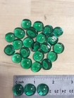 Sm Teal Blue Glass Gems  Pebbles  Marbles  Nuggets 