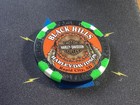 Black Hills Harley Davidson Poker Chip Metallic Appearance