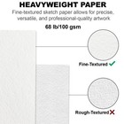 5 5  X 8 5  Sketchbook Set  Top Spiral Bound Sketch Pad  2 Packs 100 Sheets E   