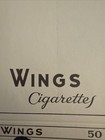 Vintage Wings 50 Is Pleasure Packed Cigarettes Flat Carton Economy Brand W Logo