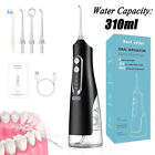 Cordless Water Flosser Dental Oral Irrigator Pick Teeth Cleaner 4 Jet Tips