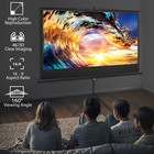 Portable Projector Screen With Stand 84  16 9 Projection Screen W  Carrying Bag