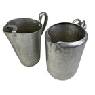 Vintage Everlast Hand Forged Metal Hammered Aluminum Pitcher Kitchen Lot Of 2