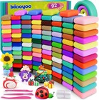 Air Dry Clay  92 Colors Foam Modeling Clay For School Projects