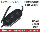 Singer Featherweight 221 Foot Control Pedal With Cord Fits Singer 221   More