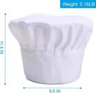 High Quality White Chef Hat Adjustable One Size Fits Most Polyester Cotton