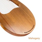 16 String  Lyre Harp Mahogany Body With Tuning Key String Cartridge 