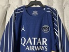 Psg 24 25 Fourth Nike Jordan Vapor Match Soccer Jersey Size Xl Nwt Hj7322-493
