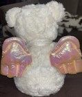 Avon 10    Inspirational Plush Singing Angel Bear 2001 Prayer Song Works Us64