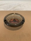 Vintage Glass Ashtray Sahara Hotel   Casino Las Vegas Nevada Gray Glass 