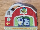 Vintage Leapfrog Fridge Farm Magnetic Animals Barn Toy Working