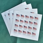 100 Pcs In Total-2025 Usps Flag First Class Forever Stamps Scott  6016  mnh 