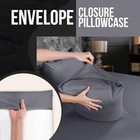 Queen Pillow Cases Set Of 2 - Dark Grey Polyester Microfiber Pillowcase 2 Pack