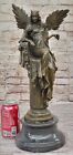 Cesaro s Cleopatra On Throne  Large Hand Made Bronze Sculpture For Home Decor