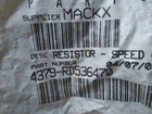 New Oem Resistor Switch For Mack Red Dot Heater 4379-rd536470