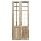 Salvaged Pair Of 39  French Double Doors  Ned2053