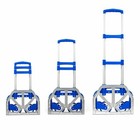 Aluminium Luggage Cart Heavy Duty Folding Roller Carts With Wheels Carrier New