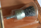 Craftsman 64841 1  End Brush Crimped Wire Coarse Stainless Steel 1 4  Shank Nos