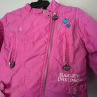 Harley-davidson Vibrant Pink Kids Puffer Jacket Size 7
