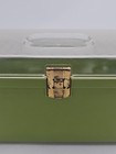 Vintage Wil-hold Wilson Mfg Sewing Box Avocado Green Organizer  1970s  No Tray 