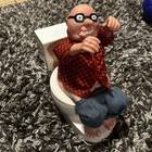 Rare Vintage Commode Charlie Battery Novelty Toy