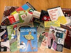Vintage Sewing Crochet Embroidery Booklets Lot Patterns Needlework Craft Diy