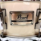 Pearl Maple Snare Drum 14x5 5 Thick Body 10 Tension Made In Japan
