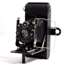 Vintage Ica Icarette 500 6 5 X 11cm Roll Film Camera With Tessar Lens  1919