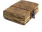 Handmade Vintage Leather Journal Notebook Bound Writing Diary Deckle Edge Books 