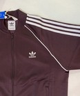 Adidas Originals Primeblue Superstar Tracksuit Shadow Maroon White Size M