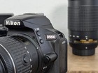 Nikon D5600 Dslr Camera W  Nikon 18-55mm And 70-300mm Lens