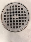 Zurn 3  Duracoat Cast Iron Floor Drain With 7  Grate   Z415-3nh-7n-p