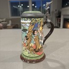 Rare Villeroy   Boch Mettlach Pinocchio Stein Ltd  652 10000 C Collodi Germany