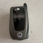 Motorola I850 Nextel Flip Cell Phone Gray black Camera Phone
