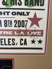 John Mayer Where The Light Is Signed Concert Poster Limited To 300 5 300 - Rare